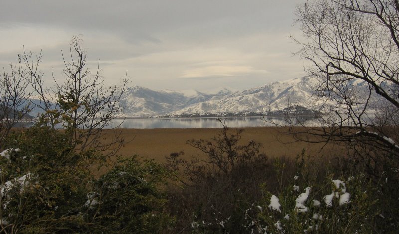 Lesser Prespa Lake, Winter