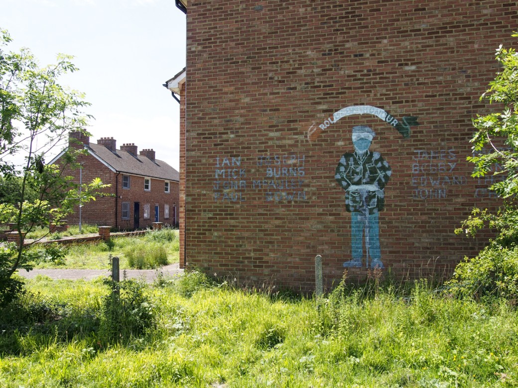 Republican mural, Lodge Hill